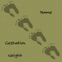 feet blankie lime