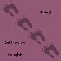 feet blankie pink